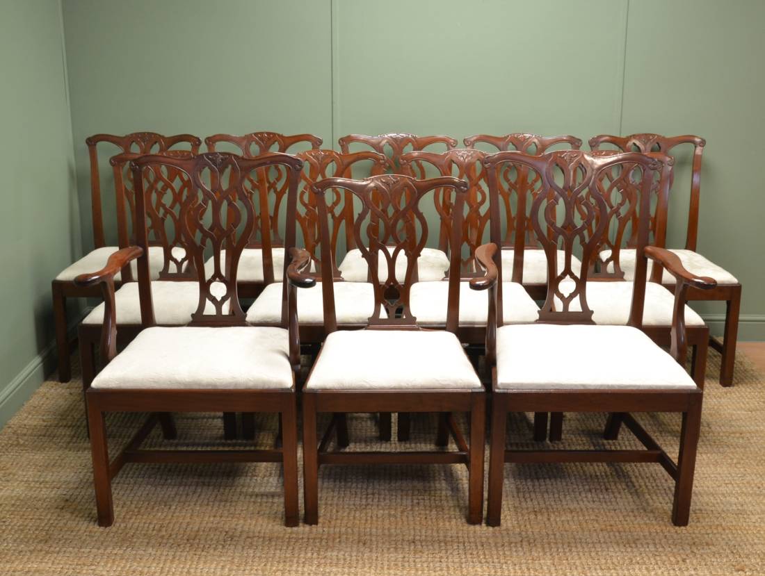 antique chippendale chairs for sale