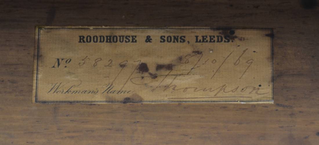 Roodhouse & Sons, Leeds.