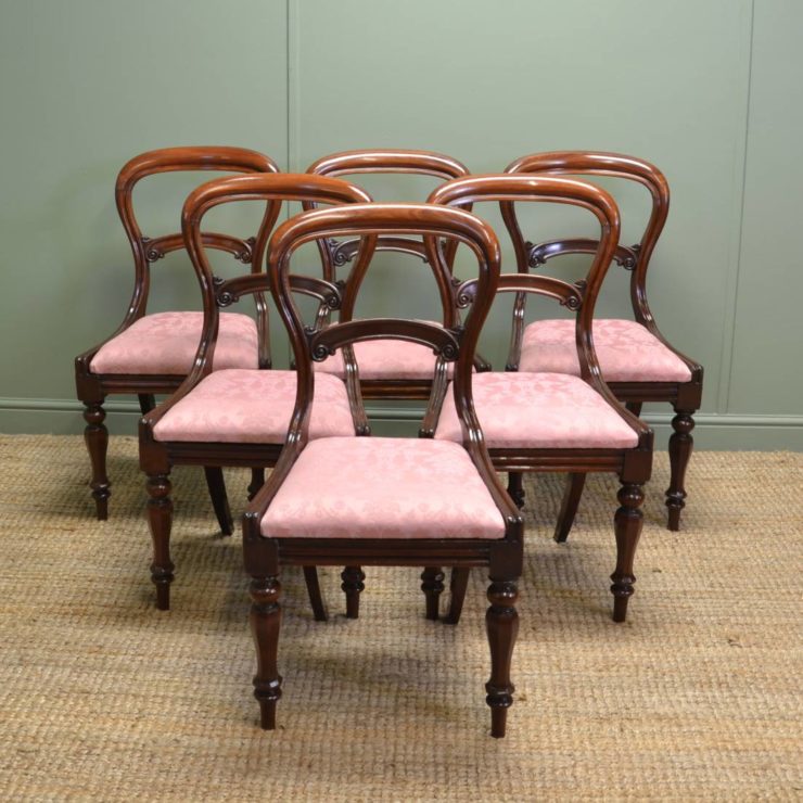 Antique Balloon Back chairs Antiques World