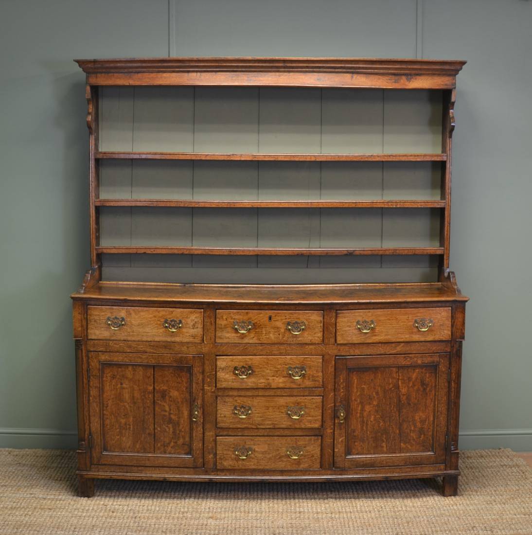 Georgian Oak Antique Dresser
