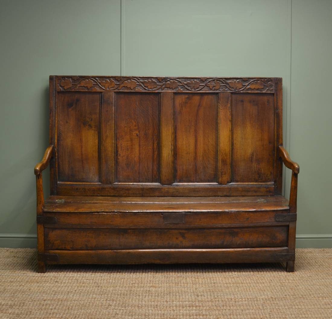 Antique Settles & Benches - Antiques World