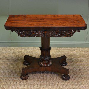 Gillows Antique Games Table from the Regency Period