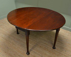 Pad foot Drop Leaf Dining Table