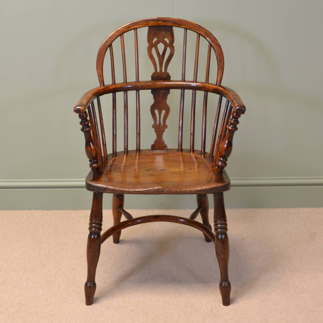 Country Antique Yew Windsor Chair Antiques World