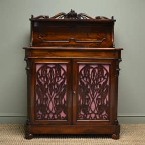 Rosewood Scottish William IV Antique Chiffonier