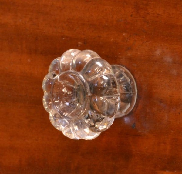 Victorian Glass Knob