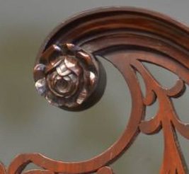 Rosette carving