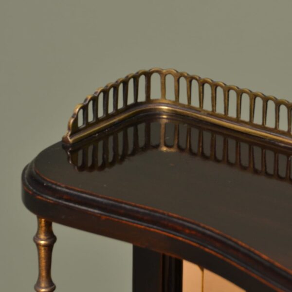 Sensational Victorian Arts And Crafts Walnut Antique Music Cabinet By S. Hall & Sons