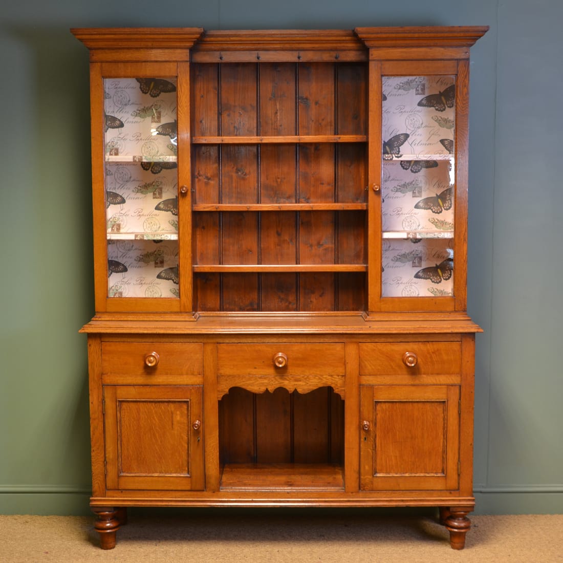 Victorian Welsh Oak Antique Dresser Antiques World