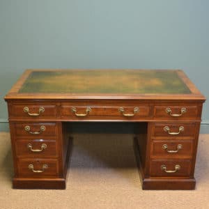 Antique Pedestal Desk