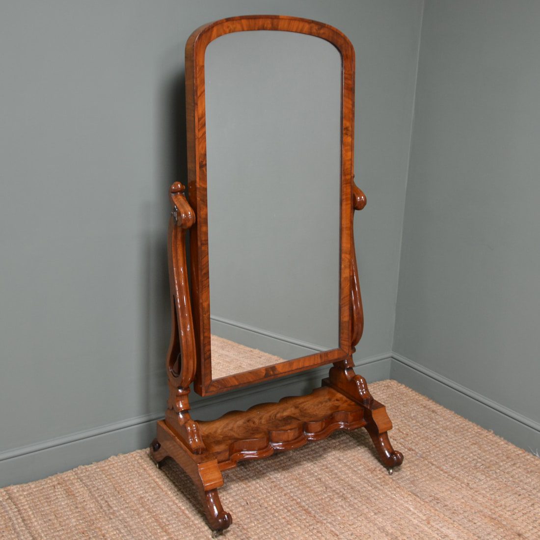 Antique Cheval Mirrors Antiques World, Small Antique Standing Mirror