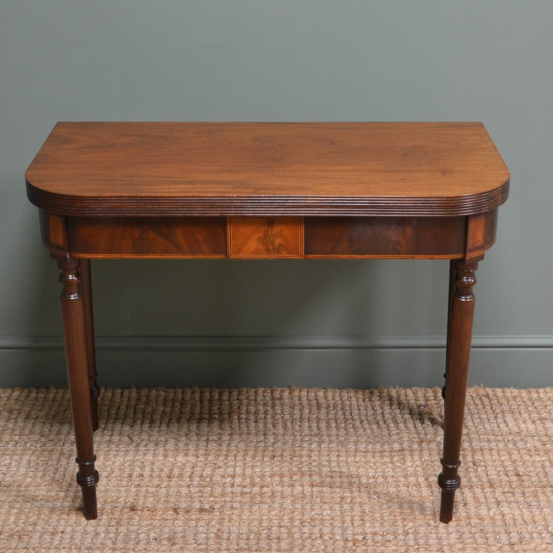 Beautiful Victorian Mahogany Antique Games Table by A Blain & Son, Liverpool