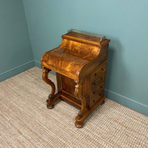 Piano Top Antique Davenport Desk