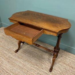 Victorian Rosewood Antique Writing Table