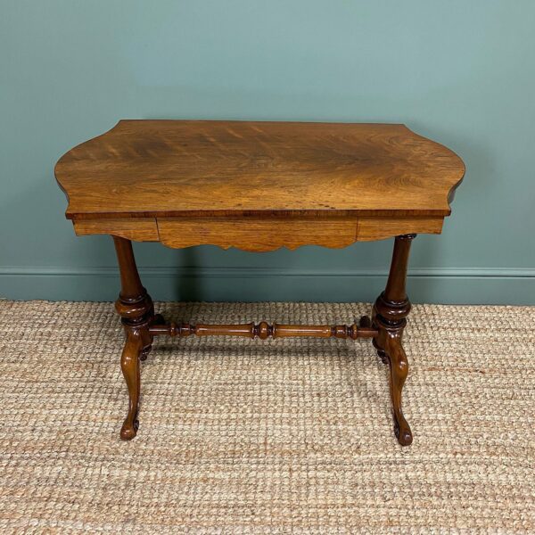 Victorian Rosewood Antique Writing Table