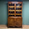 Large Georgian Mahogany Antique Glazed Cabinet