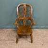 Quality Elm & Ash Broad Arm Antique Windsor Chair