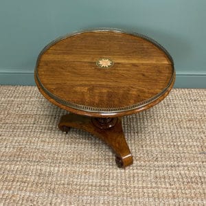 Victorian Oak Coffee Table
