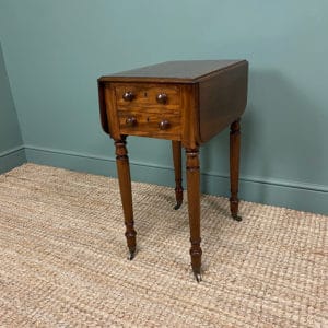victorian mahogany pembroke table