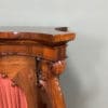 Spectacular Figured Rosewood Serpentine Victorian Antique Credenza