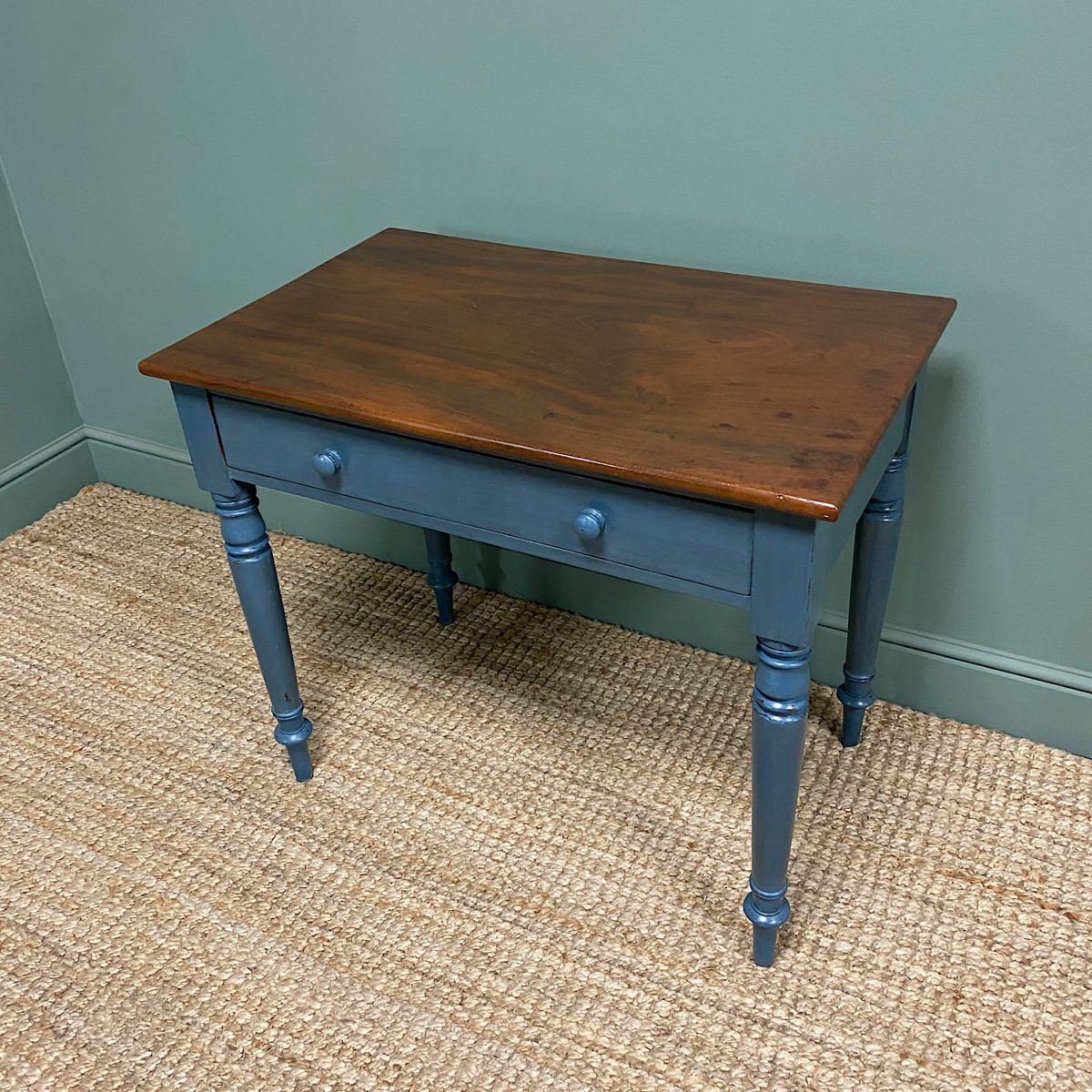 Country Painted Antique Side Table Antiques World