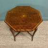 Spectacular Quality Inlaid Mahogany Antique Centre Table / Lamp Table