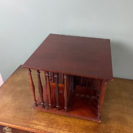 Edwardian Revolving Antique Book Stand