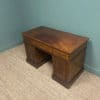 Mahogany Antique Pedestal Desk by Maple & Co