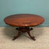 Large Quality Victorian Oval Mahogany Antique Dining Table