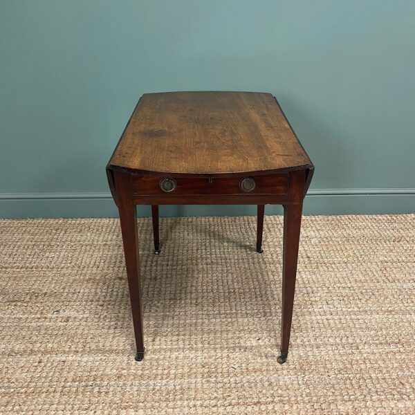 Country House Regency Mahogany Antique Pembroke Table