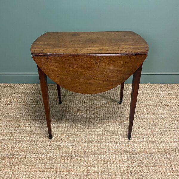 Country House Regency Mahogany Antique Pembroke Table