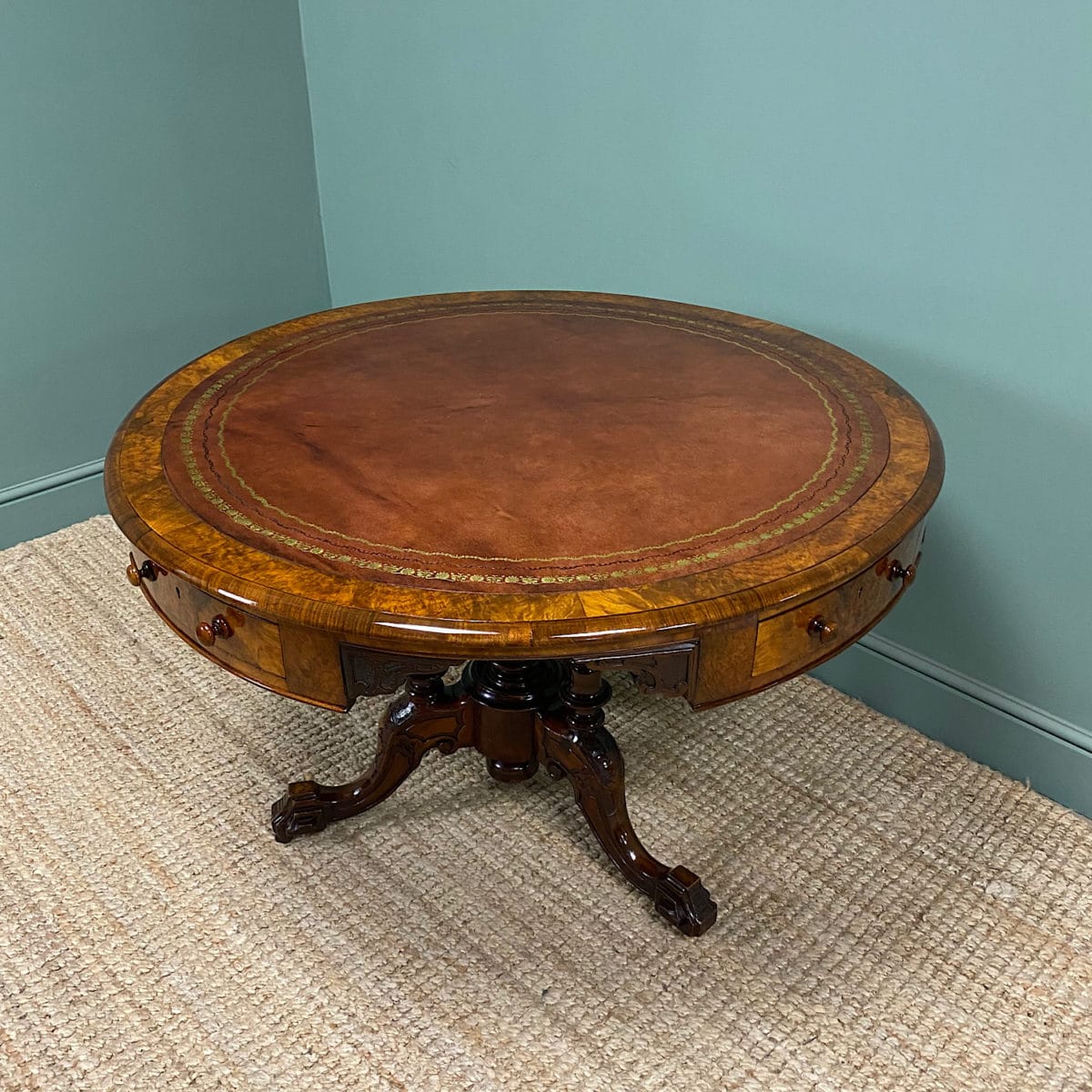 Antique Drum Tables - Antiques World