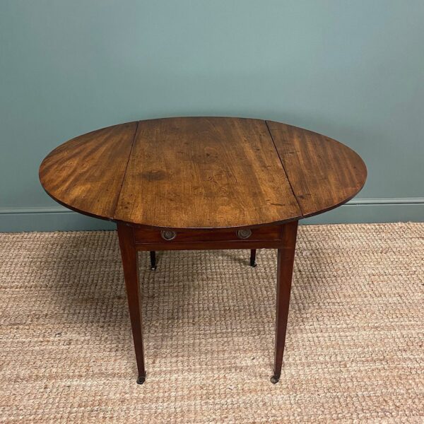 Country House Regency Mahogany Antique Pembroke Table