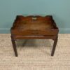 Georgian Mahogany Butlers Tray Top Antique Coffee Table