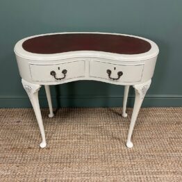 Art Deco Painted Kidney Shaped Desk