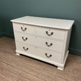 Quality Antique Painted Chest of Drawers