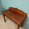 Unusual Figured Mahogany Victorian Antique Console Table