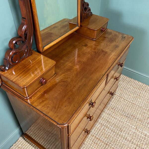 Victorian Mahogany Antique Dressing Table