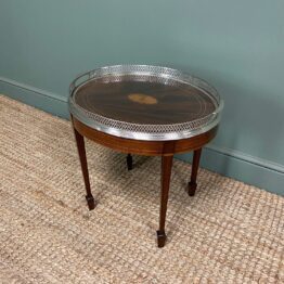 Fine Quality Edwardian Mahogany Antique Coffee Table
