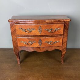 Stunning French Apprentice Chest / Jewellery Chest