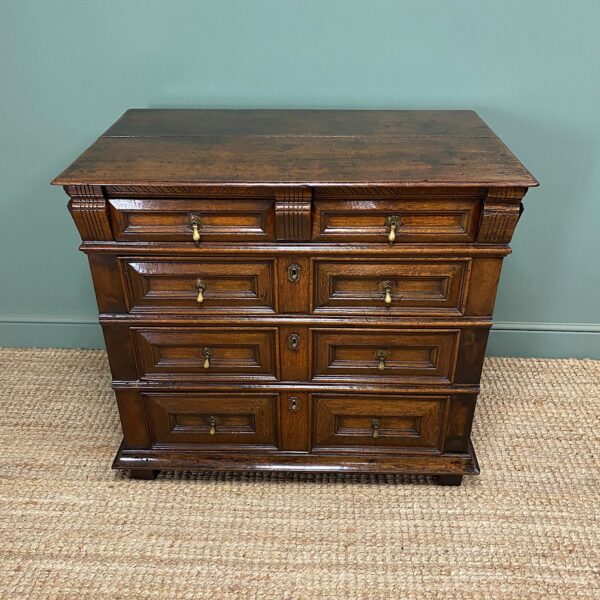 Quality Oak 17th Century Chest of Drawers