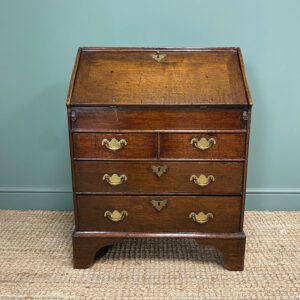 Antique Georgian Oak Bureau