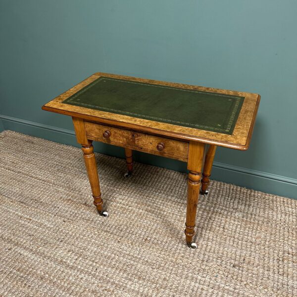 Quality Antique Victorian Walnut Writing Table