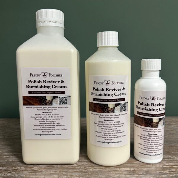 Priory Polishes Polish Reviver & Burnishing Cream