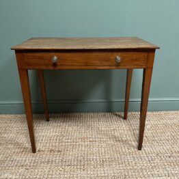 Country House Antique Regency Mahogany Side Table
