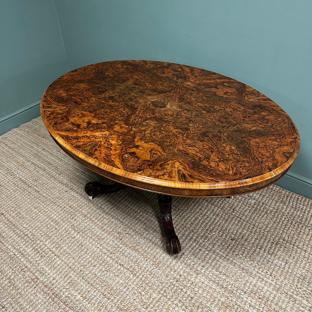 Stunning Antique Victorian Walnut Dining Table Antiques World