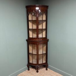 Antique corner cabinets store for sale