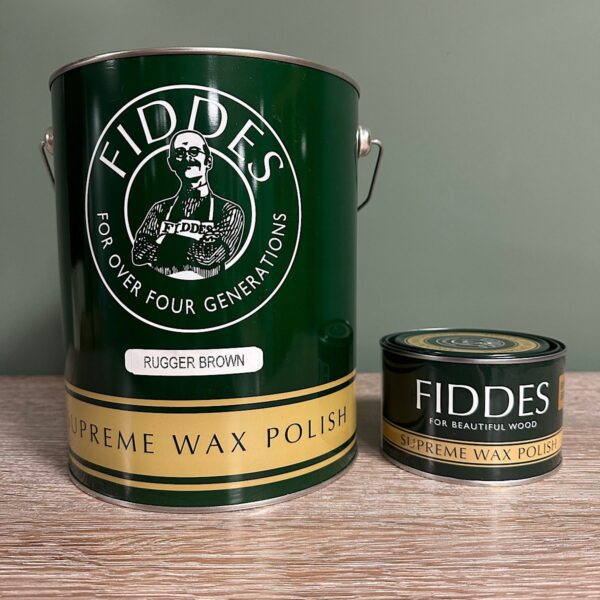 Fiddes Supreme Wax Polish Rugger Brown