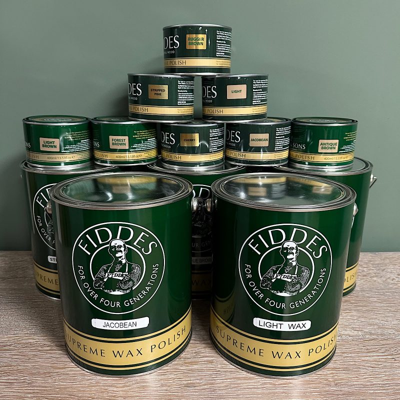 Fiddes & Sons Supreme Wax Polish - Shade Stripped Pine/ Light / Rugger - View #7