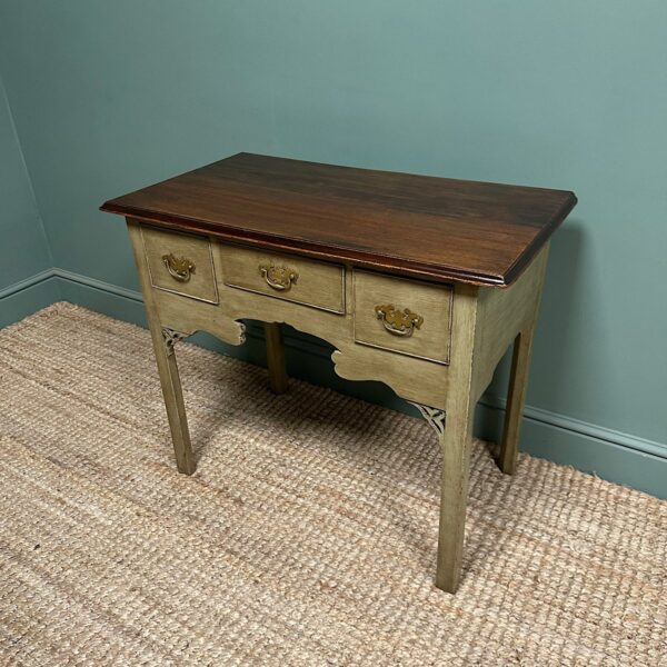 Country House Painted Georgian Low Boy / Side Table